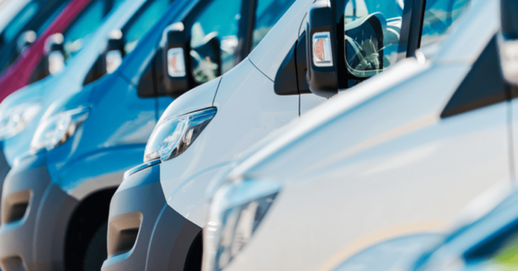 Fleet of Medium Duty Sprinter Vans