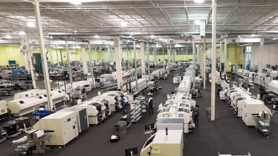 Morey American IoT Manufacturing Floor