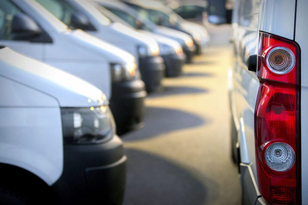 Medium Duty vehicle fleet of sprinter vans